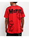 Affliction x Misfits Bat Red T-Shirt - Thumbnail image 2 of 3
