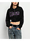 Affliction x Misfits Crypt Black Crop Zip Hoodie - Thumbnail image 1 of 6