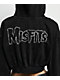 Affliction x Misfits Reaper Black Crop Hoodie - Thumbnail image 4 of 4