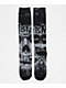 Affliction x Misfits Skully Black Crew Socks - Thumbnail image 2 of 3