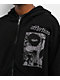 Affliction x Misfits Skully Black Wash Zip Hoodie - Thumbnail image 3 of 4