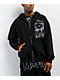 Affliction x Misfits Skully Black Wash Zip Hoodie - Thumbnail image 2 of 4