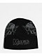 Affliction x Misfits Wings Black Reversible Skully Beanie - Thumbnail image 2 of 4