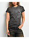 Affliction x Rogue Crest Grey Wash T-Shirt - Thumbnail image 2 of 5