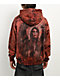 Affliction x Rogue Mourning Orange Zip Hoodie - Thumbnail image 2 of 5