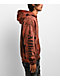 Affliction x Rogue Mourning Washed Red Zip Hoodie - Thumbnail image 4 of 5