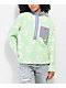 Airblaster Daisy Mint Half Zip Fleece Sweatshirt - Thumbnail image 1 of 4