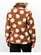Airblaster Sherpa Rust Daisy Half Zip Fleece Jacket - Thumbnail image 2 of 3