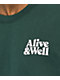 Alive & Well Stoned Dark Green T-Shirt - Thumbnail image 3 of 3