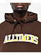 Alltimers City College Brown Hoodie - Thumbnail image 3 of 3