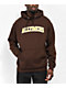 Alltimers City College Brown Hoodie - Thumbnail image 1 of 3