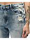 Almost Famous Acid Wash Denim Mom Jeans - Thumbnail image 4 of 5