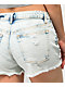 Almost Famous Distressed Light Wash High Rise Shorts - Thumbnail image 5 of 5