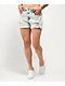 Almost Famous Distressed Light Wash High Rise Shorts - Thumbnail image 1 of 5