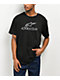 Alpinestars Wordmark Combo Black T-Shirt - Thumbnail image 1 of 2