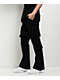 American Stitch Black Flare Cargo Pants - Thumbnail image 3 of 6