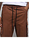 American Stitch Brown Wide Cargo Pants - Thumbnail image 3 of 5