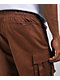 American Stitch Brown Wide Cargo Pants - Thumbnail image 4 of 5
