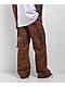 American Stitch Brown Wide Cargo Pants - Thumbnail image 2 of 5