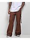 American Stitch Brown Wide Cargo Pants - Thumbnail image 1 of 5