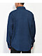 American Stitch Camisa tejida de pana de manga larga azul marino