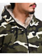 American Stitch Camo Canvas Hooded Crop Jacket - Thumbnail image 3 of 6