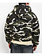 American Stitch Camo Canvas Hooded Crop Jacket - Thumbnail image 2 of 6