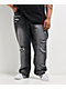 American Stitch Distressed Rhinestone Grey Wash Jeans - Thumbnail image 3 of 8