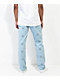 American Stitch Embroidered Light Blue Corduroy Pants