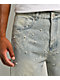 American Stitch Embroidered Print Light Blue Wash Jeans - Thumbnail image 4 of 6