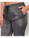 American Stitch Grey Satin Jogger Pants - Thumbnail image 3 of 4