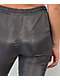 American Stitch Grey Satin Jogger Pants - Thumbnail image 4 of 4