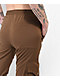 American Stitch Multi Pocket Brown Jogger Pants - Thumbnail image 5 of 5