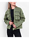 American Stitch Olive Cargo Jacket - Thumbnail image 7 of 8