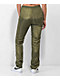 American Stitch Olive Satin Jogger Pants - Thumbnail image 2 of 5