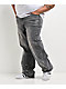 American Stitch Pearl Rhinestone Grey Wash Baggy Jeans - Thumbnail image 3 of 8