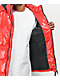 American Stitch Red Shine Puffer Jacket