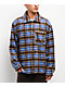 American Stitch Rhinestone Blue & Brown Flannel Shirt - Thumbnail image 1 of 4