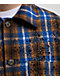 American Stitch Rhinestone Blue & Brown Flannel T-Shirt - Thumbnail image 4 of 7