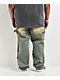 American Stitch Rhinestone Double Knee Blue Wash Carpenter Jeans - Thumbnail image 4 of 10