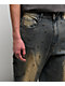 American Stitch Rhinestone Double Knee Blue Wash Carpenter Jeans - Thumbnail image 5 of 10
