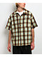 American Stitch Rhinestone Green & Brown Flannel T-Shirt - Thumbnail image 6 of 6