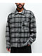 American Stitch Rhinestone Grey Flannel Shirt - Thumbnail image 3 of 4