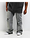 American Stitch Rhinestone Light Blue Wash Distressed Baggy Jeans - Thumbnail image 3 of 8