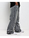 American Stitch Rhinestone Light Blue Wash Distressed Baggy Jeans - Thumbnail image 7 of 8