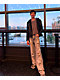 American Stitch Rhinestone Light Blue Wash Distressed Baggy Jeans - Thumbnail image 9 of 9