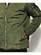 American Stitch Sherpa Collar Olive Puffer Jacket - Thumbnail image 3 of 5