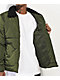 American Stitch Sherpa Collar Olive Puffer Jacket - Thumbnail image 5 of 5