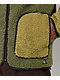 American Stitch Sherpa Zip Olive Tech Fleece Jacket - Thumbnail image 3 of 4