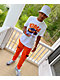 American Stitch pantalones naranja tipo cargo